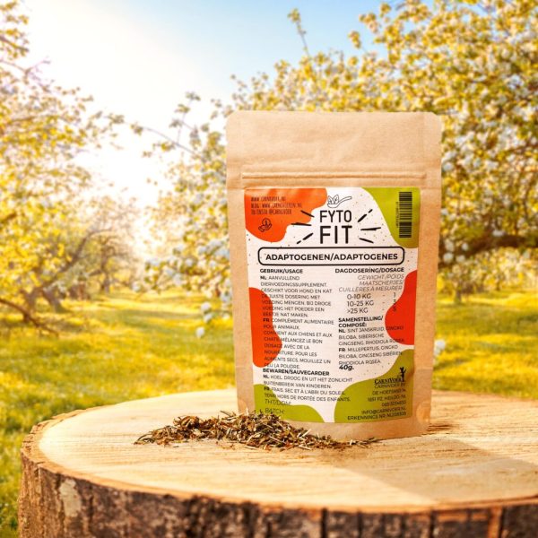 Fyto-Fit Adaptogenen kruidenmix voor hond en kat, 40 g