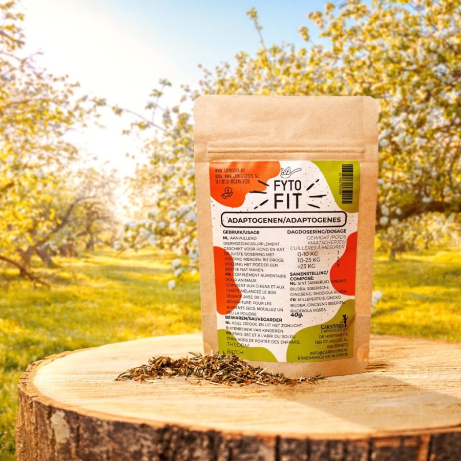 Fyto-Fit Adaptogenen kruidenmix voor hond en kat, 40 g