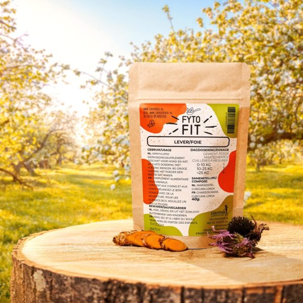Fyto-Fit Lever kruidenmix voor hond en kat, 40 g