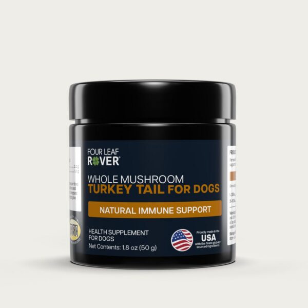 Turkey Tail voor honden, Four Leaf Rover, 50 g