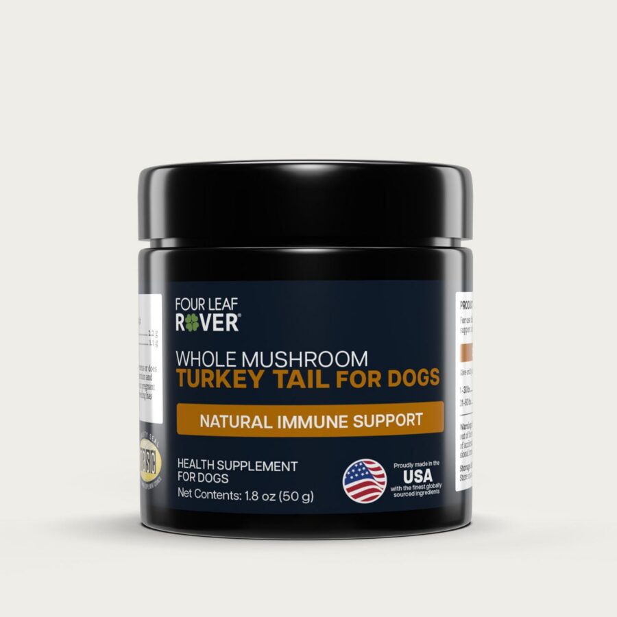 Turkey Tail voor honden, Four Leaf Rover, 50 g – abonnement